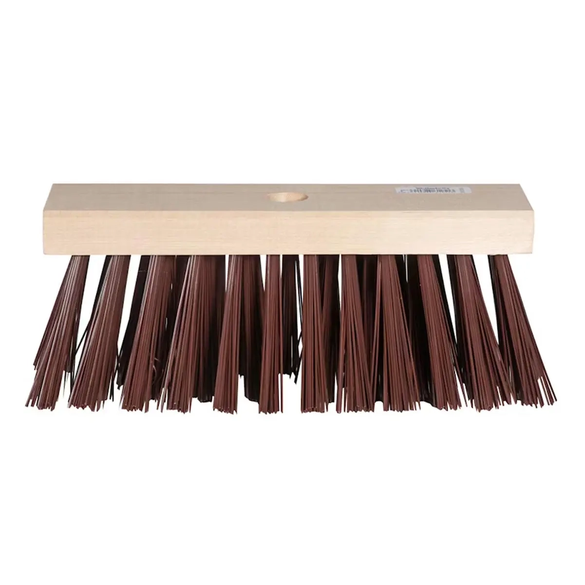 Sini Gadekost brun 25cm - Skrubbebørster og toiletbørster - 6410883612506 - 0