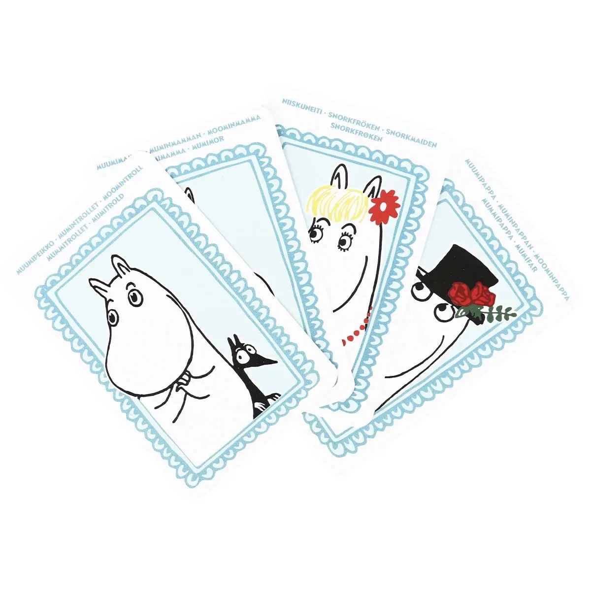 Mummikortspillet - Mumidalen's folk - Puslespil og brætspil - 6416550855276 - 2