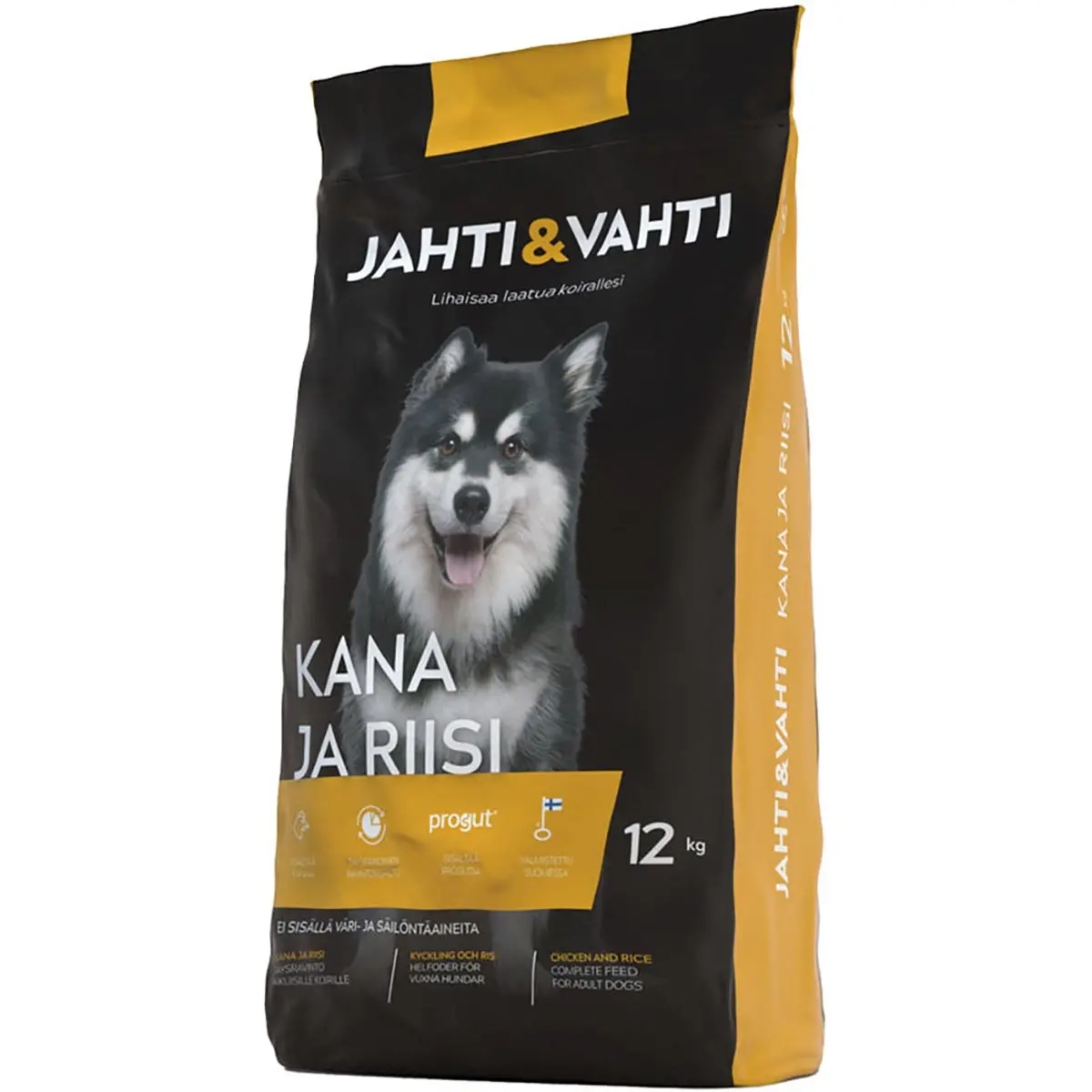 Jahti&Vahti Kylling og Ris 12kg - Hunde mad - 6417679047702 - 0