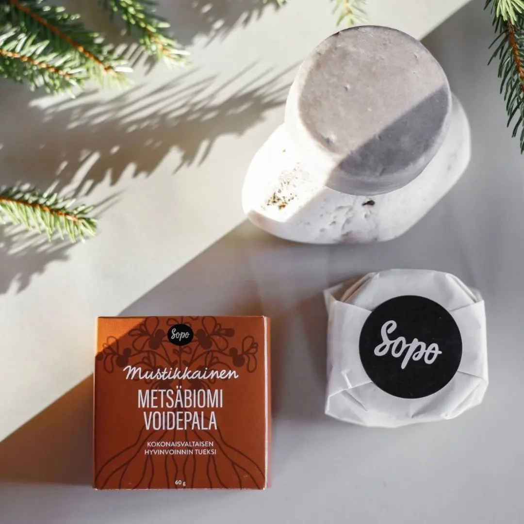 Söt soap Blåbärs Skogsbiom kräm - Naturlig kosmetika - 6430070050102 - 1