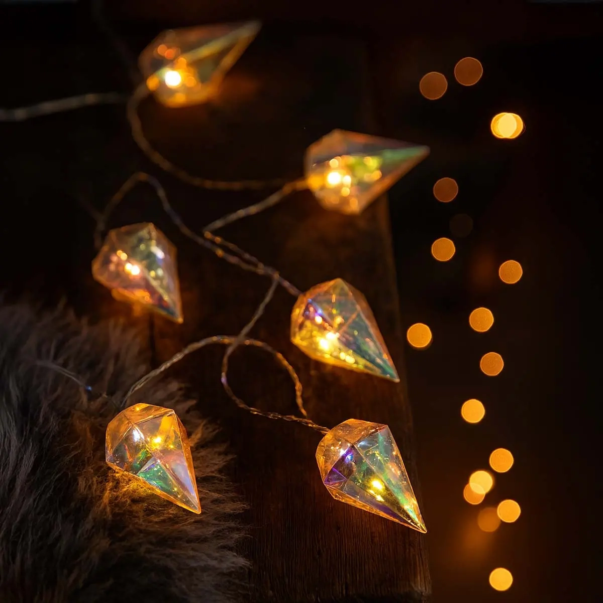 Lyssnöre Malaia 10 LED - Lyssæt og lysbånd - 6435200313836 - 1