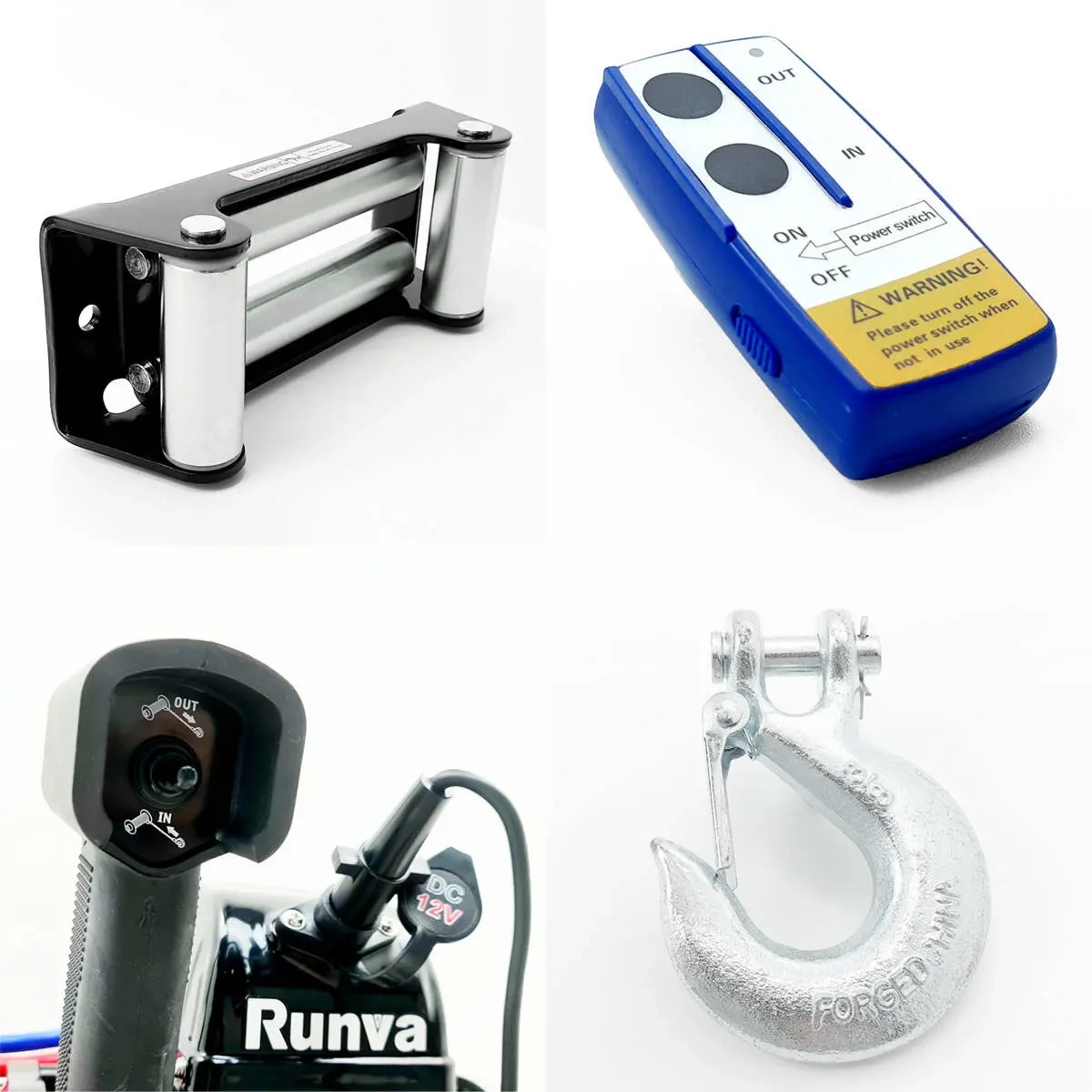 Vinsj Runva 13XP 5900 kg med kabel. - Bilspil - 6438471002874 - 3