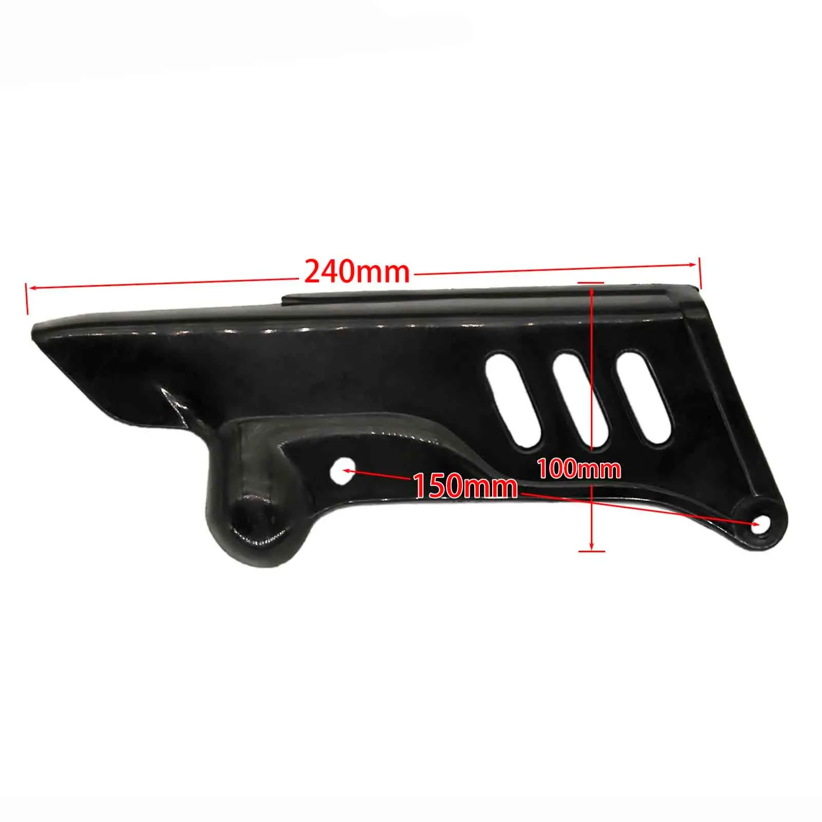 Kædebeskytter Honda Z50 - Monkeybike stel reservedele - 6438471282160 - 1