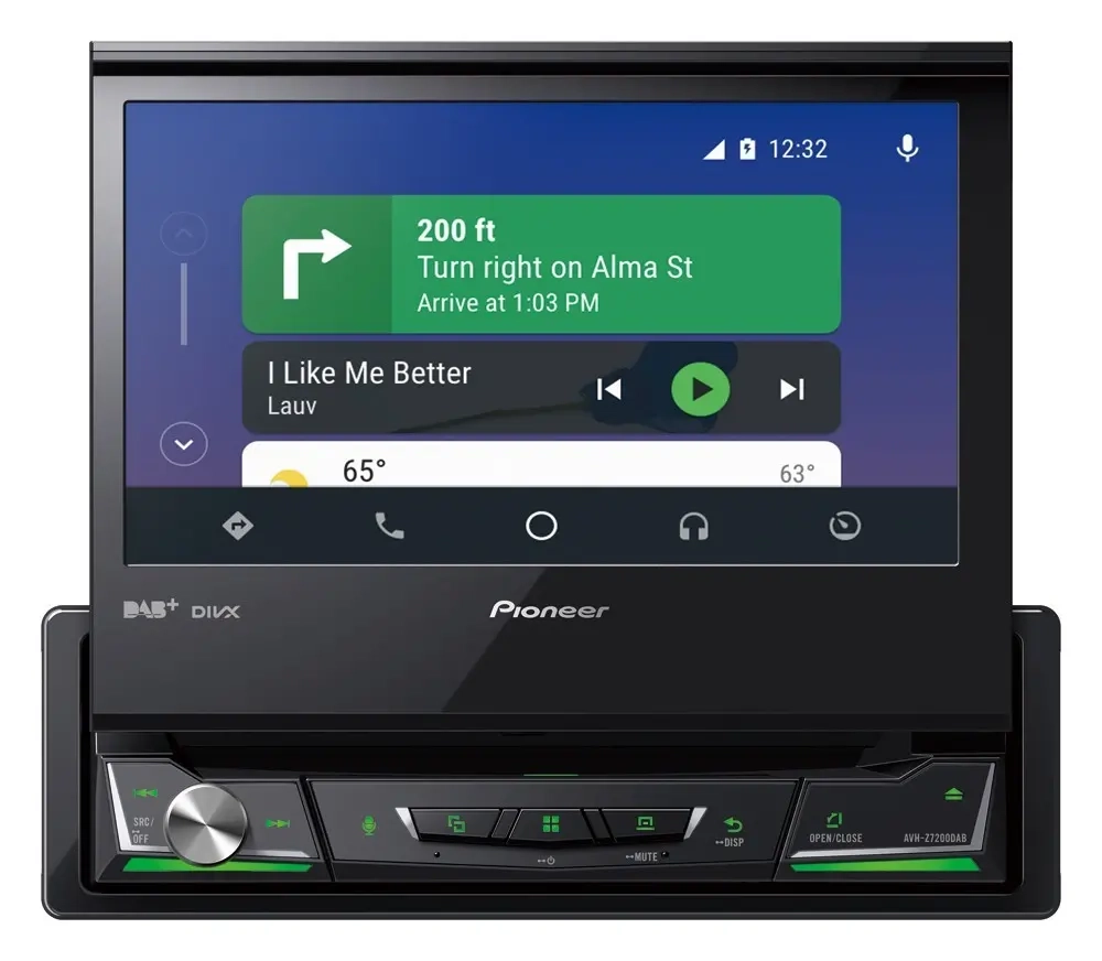 Multimedia 1DIN Pioneer AVH-Z7200DAB - Billjud - 6438471343168 - 0
