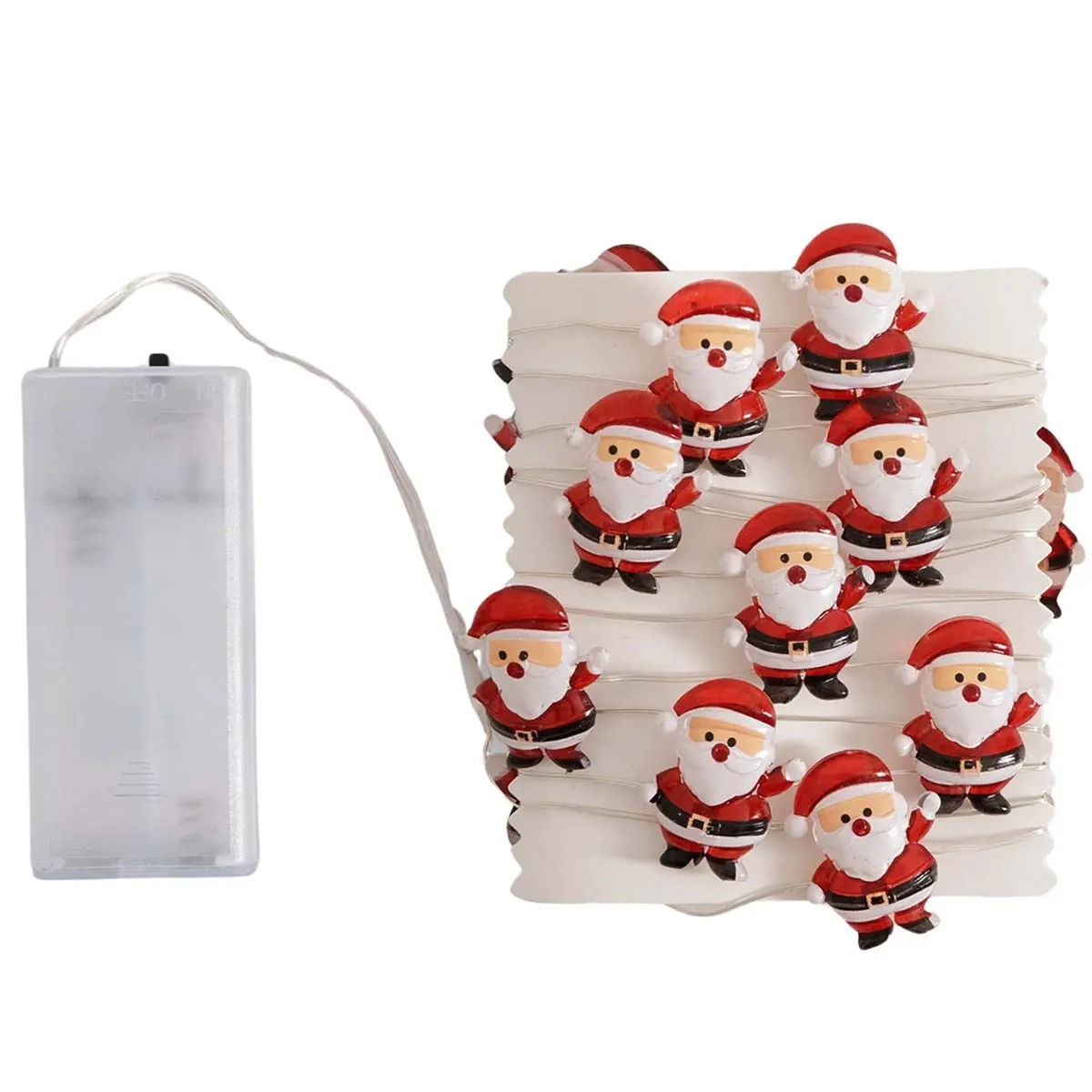 Lyhtekæde Xmas Fun 20 led sortiment - Batteri lys - 8721037248587 - 0