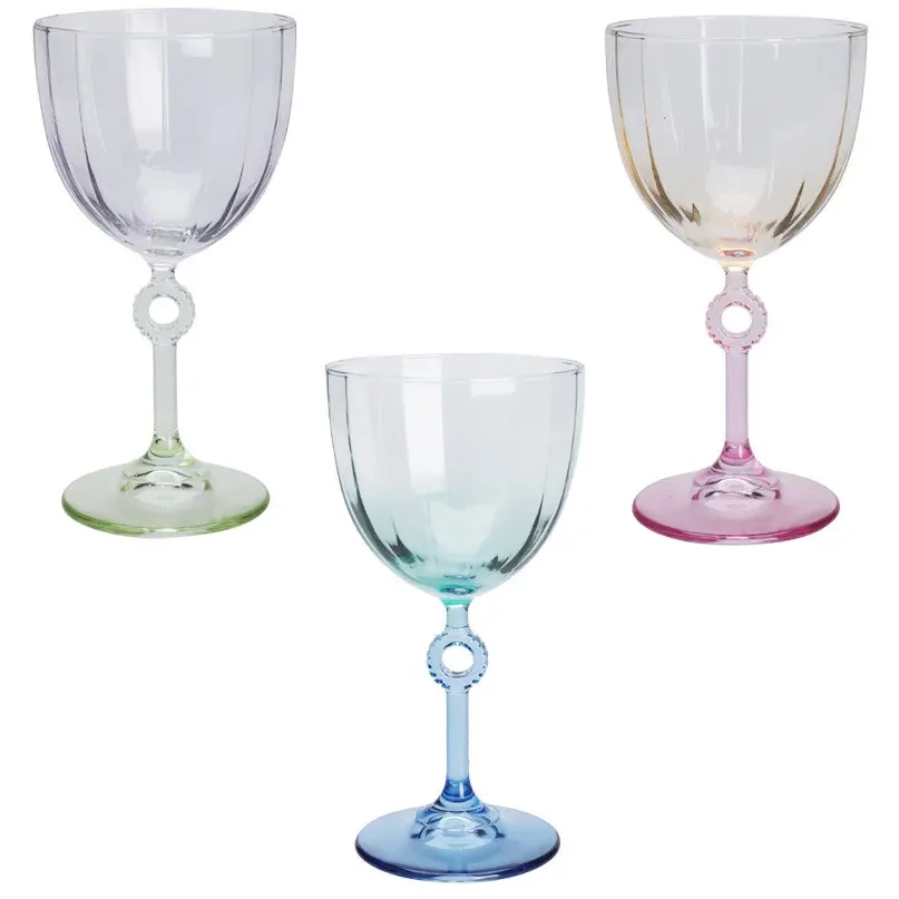 Vinglas Colours 270 ml assortiment - Krus, glas, tallerkener og andet service - 8721037284998 - 0