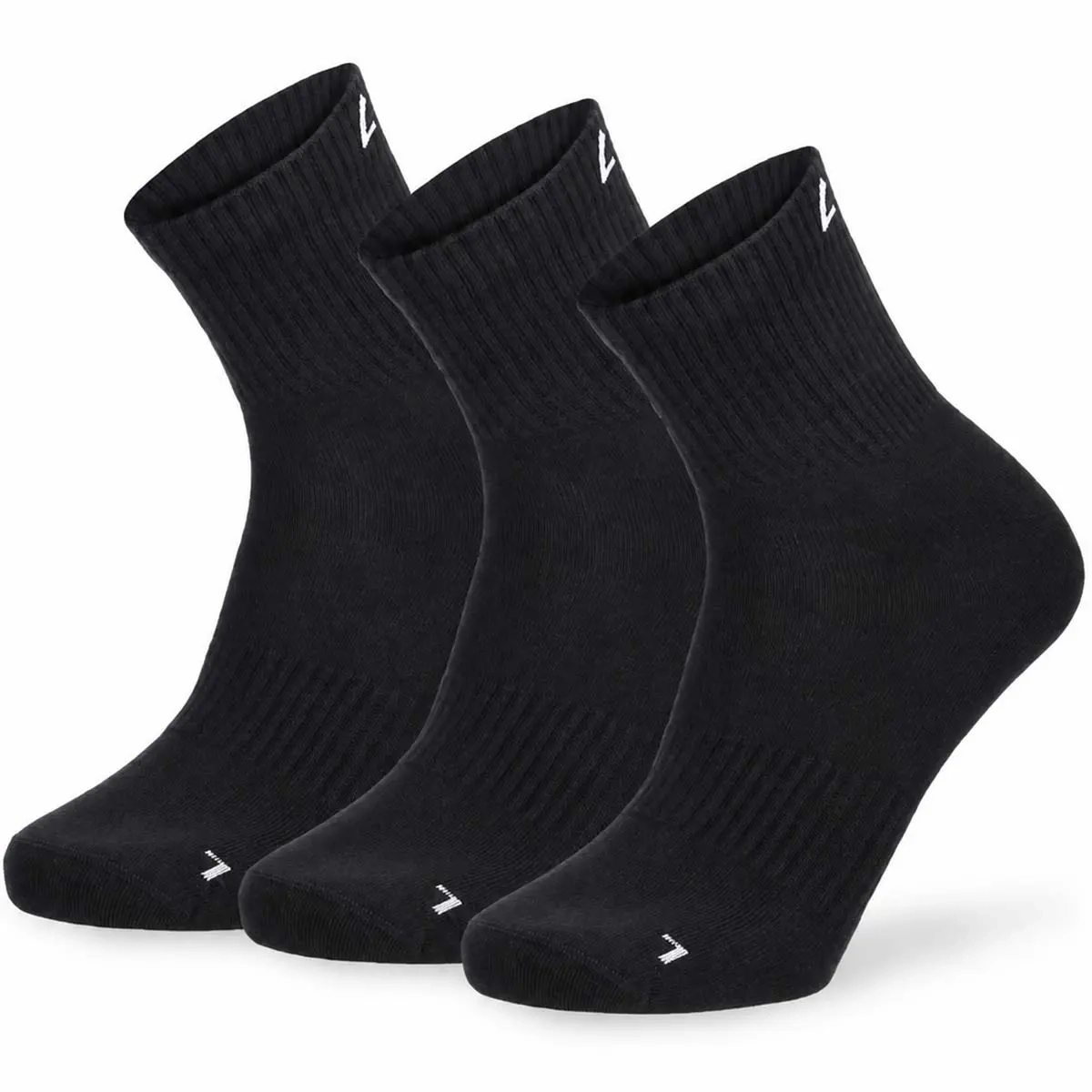 Sokker Lenz sport korte 3 stk sort 43-46 - Strømper og bælter - 9006729187108 - 0