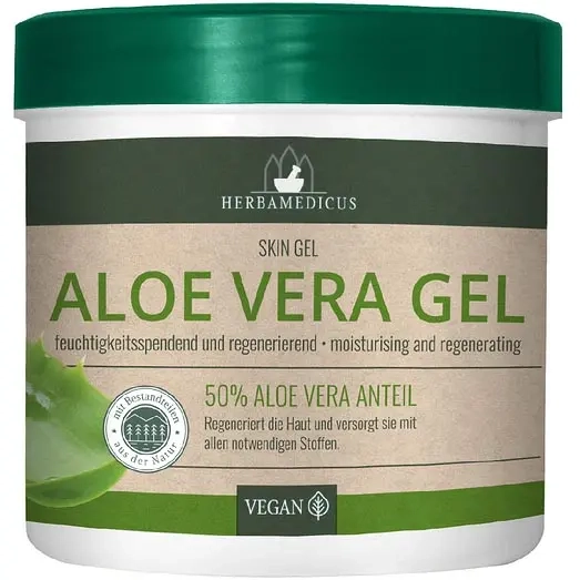 Aloe Vera gel Herbamedicus 250ml - Hudpleje og sportscremer - 4009737306429 - 0