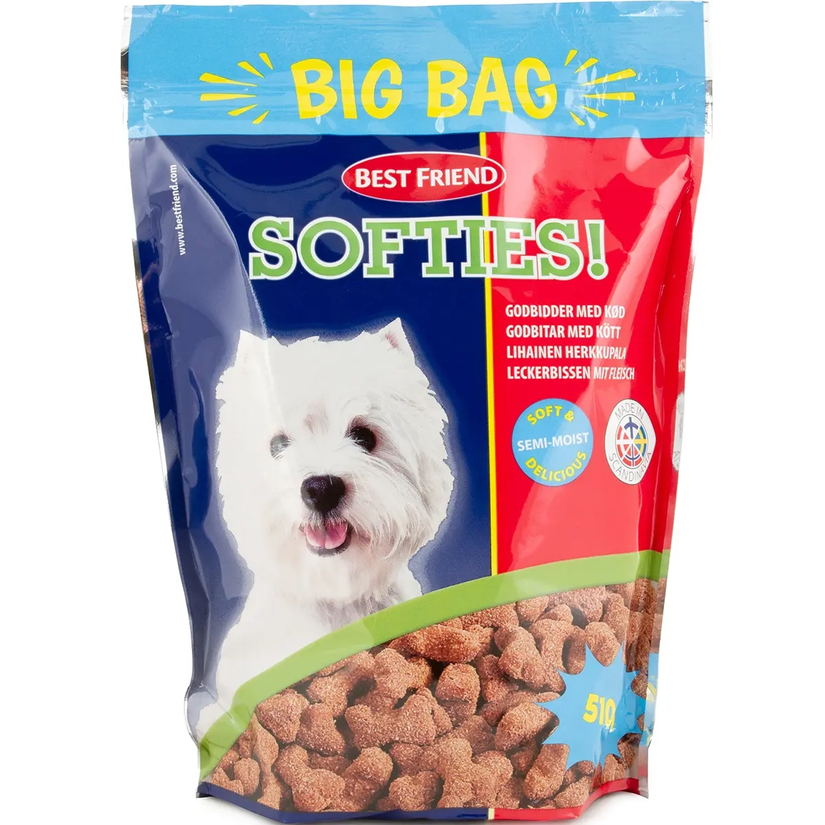 Hundgodis Softies Big Bag 510g - Hundgodis och belöningsbitar - 5700551171239 - 0