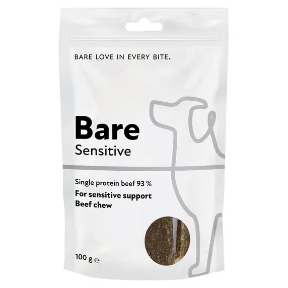 Bare Sensitive nötkrossben 100 g - Tuggben, tuggpinnar och tuggrullar för hund - 5700551173561 - 0