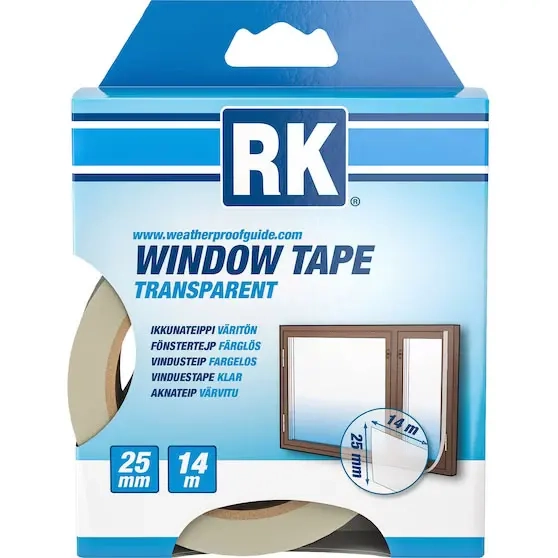 Ikketape RK 25mm 14m - Pakninger og tætninger - 6418091121506 - 0