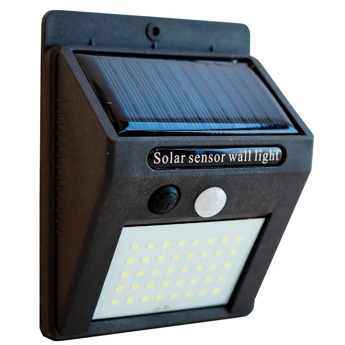 Vägglampa LED Solar med rörelsesensor - Lampor med rörelsedetektor - 6418536010518 - 0