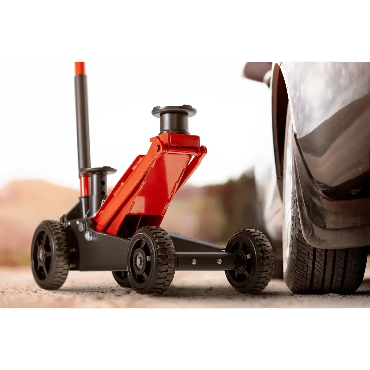 Domkraft Bigwheel 2T - Domkrafter och pallbockar - 6418914216686 - 1