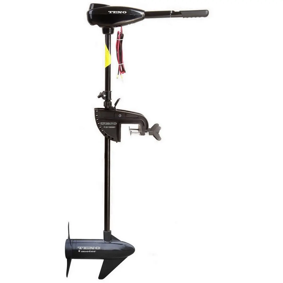 Sæt med elmotor og bundbeslag til Teno 46lbs - Elektriske påhængsmotorer - 6438168030791 - 0