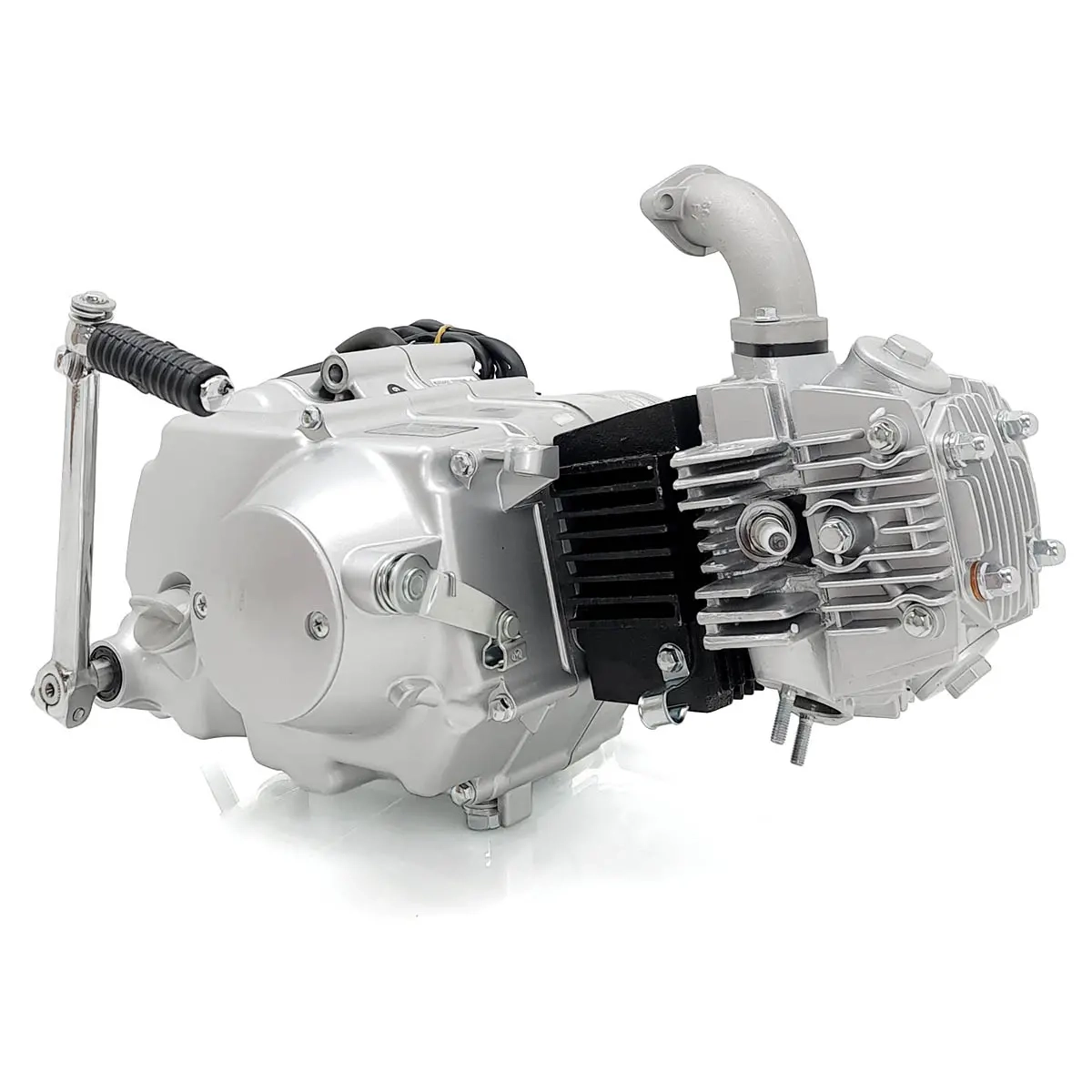 Motor 110CC Lifan CR110F 4-Gear, kobling - Motocross- og knallertudskiftningsmotorer - 6438471023862 - 1