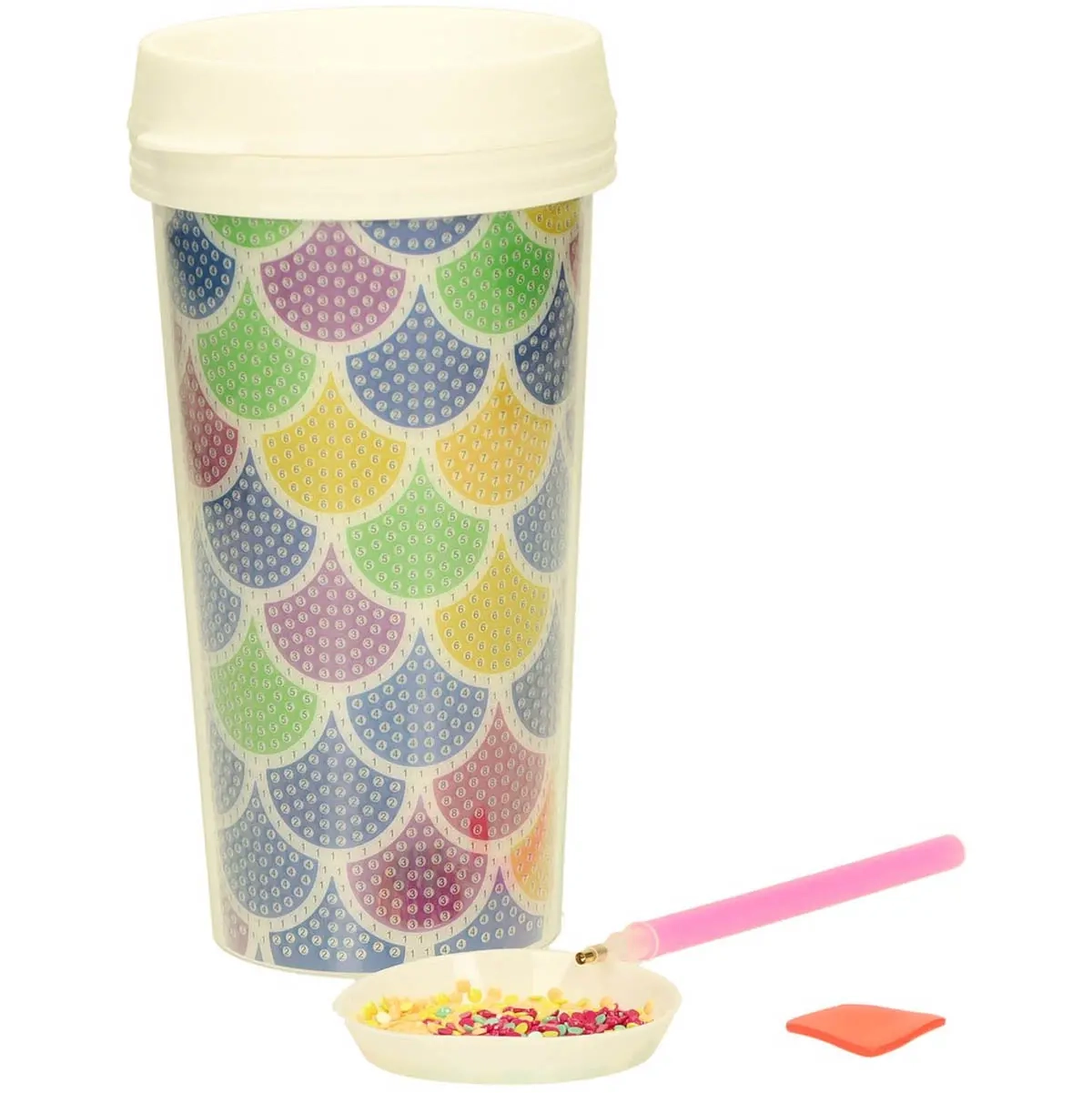 Hobby sæt kop Diamond Paint sortiment - Håndværksartikler - 8721037071635 - 1