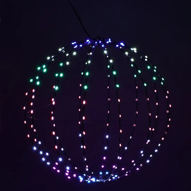 Valgkæde Bold Colour 50cm 224led RGB -  - 8721037149006 - 0