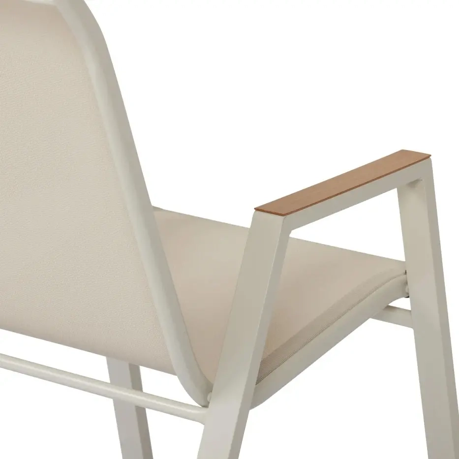 Trädgårdsstol Sandy Grey Teak 90cm - Trädgårdsmöbler - 5714988081221 - 2