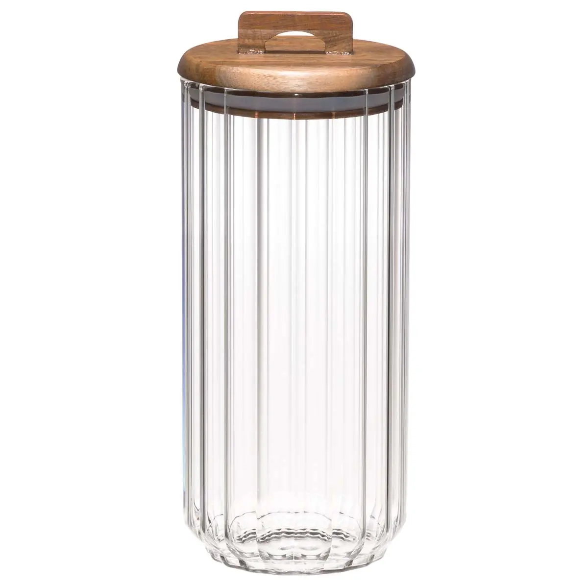 Lasglas Ripple med låg 1,4 L - Opbevaringsbeholder - 6410416291062 - 0