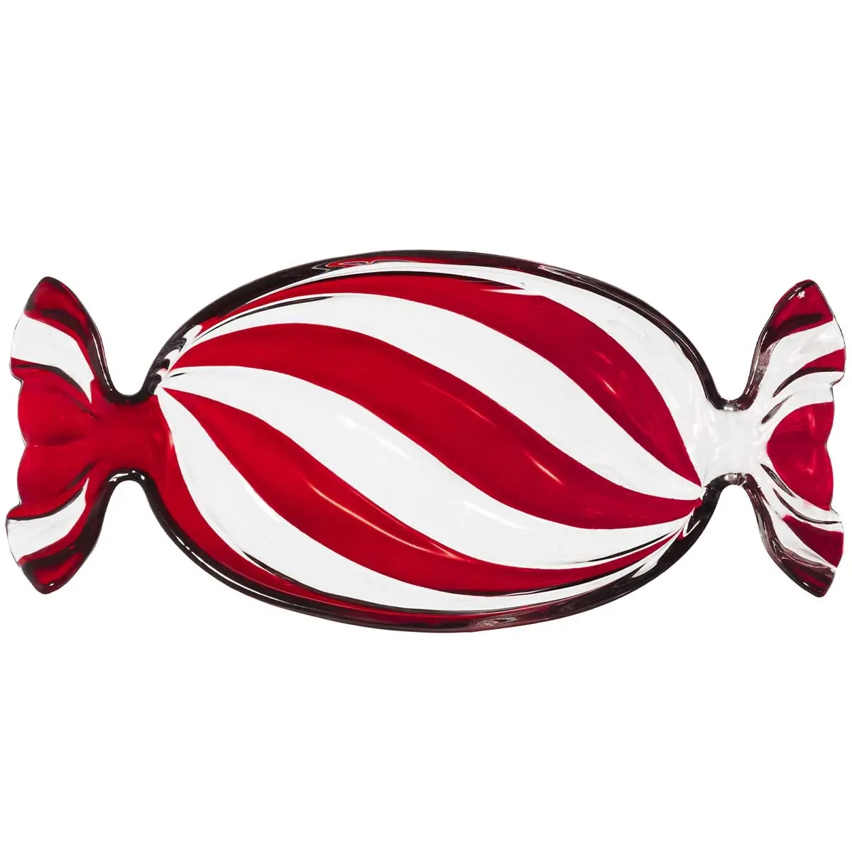 Tallrik Candy 24x10 cm glas - Julpynt - 6410416579931 - 0