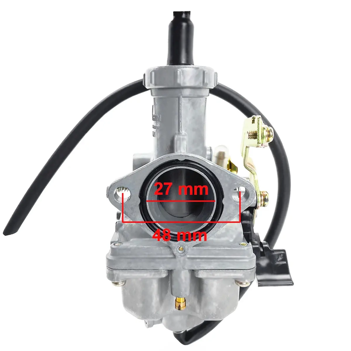 FÖRGASARHUVUD 27mm LEDNING RIKARE - Förgasare och insugningsrör till ATV - 6414301043667 - 4