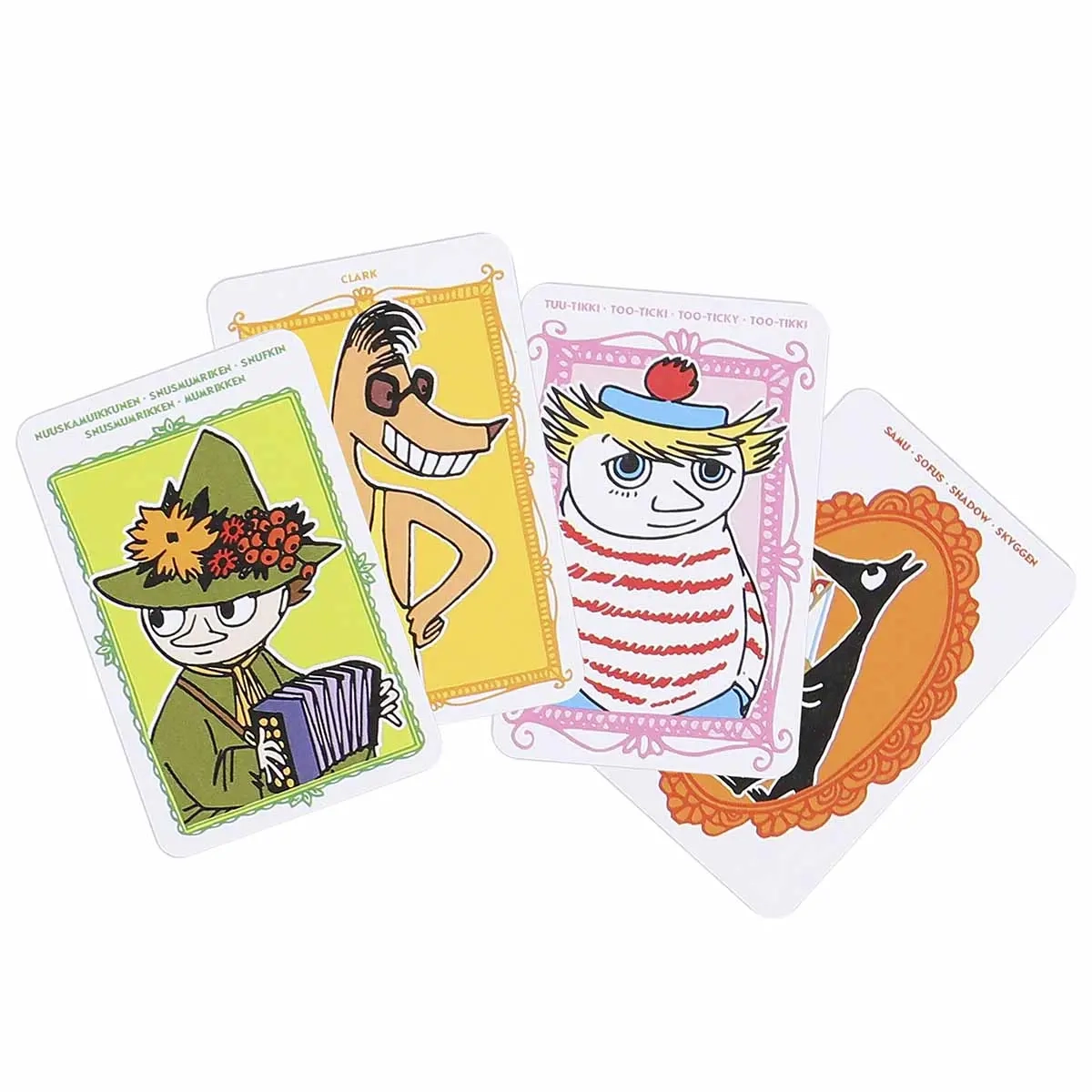 Mummikortspillet - Mumidalen's folk - Puslespil og brætspil - 6416550855276 - 1