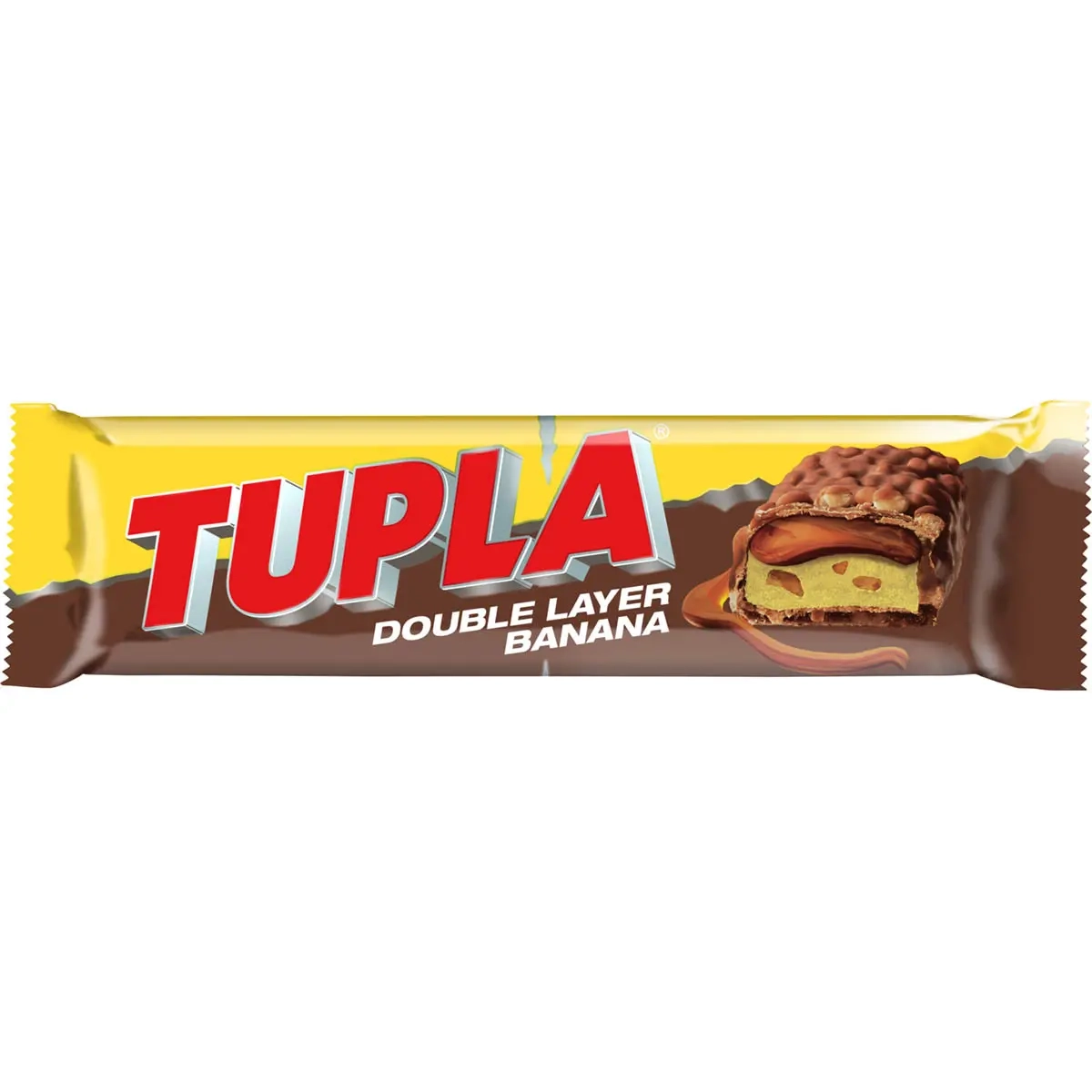 Tupla Double Layer Banan 48g - Slikbarer - 6420256016695 - 0