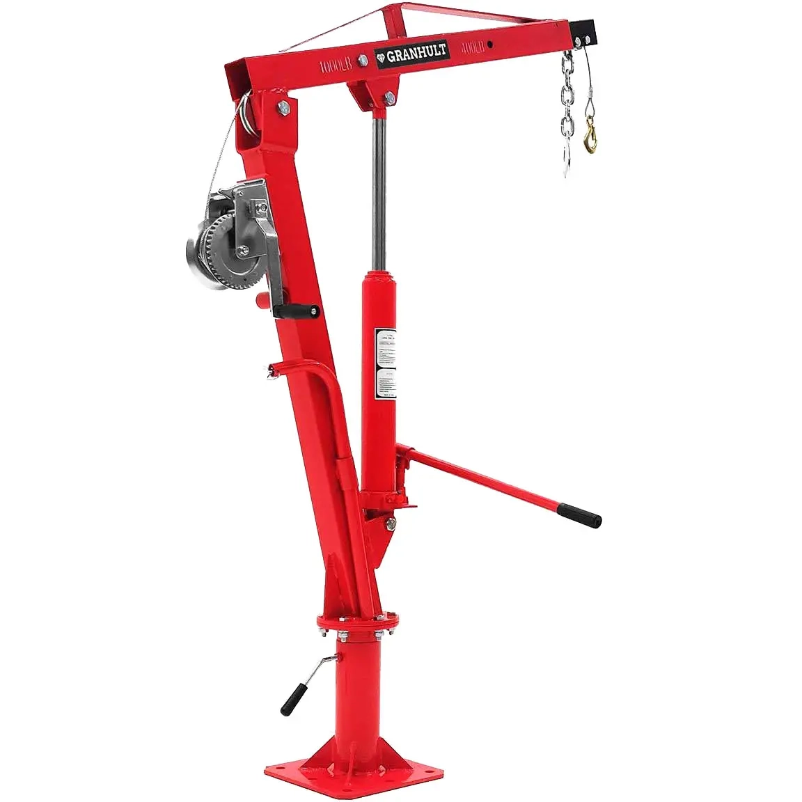 Svängkran hydraulisk 454kg - Lyftare och lyftcylindrar - 6430013067044 - 3