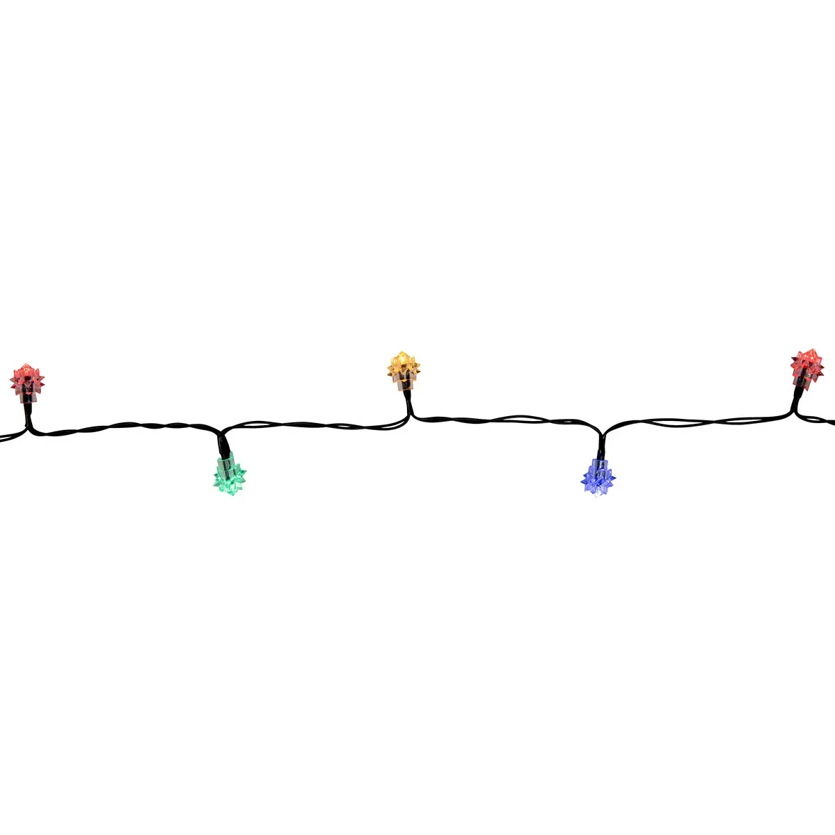 Airam Snefnug lyskæde 8m 40led farverig - Lyssæt og lysbånd - 6435200297952 - 1