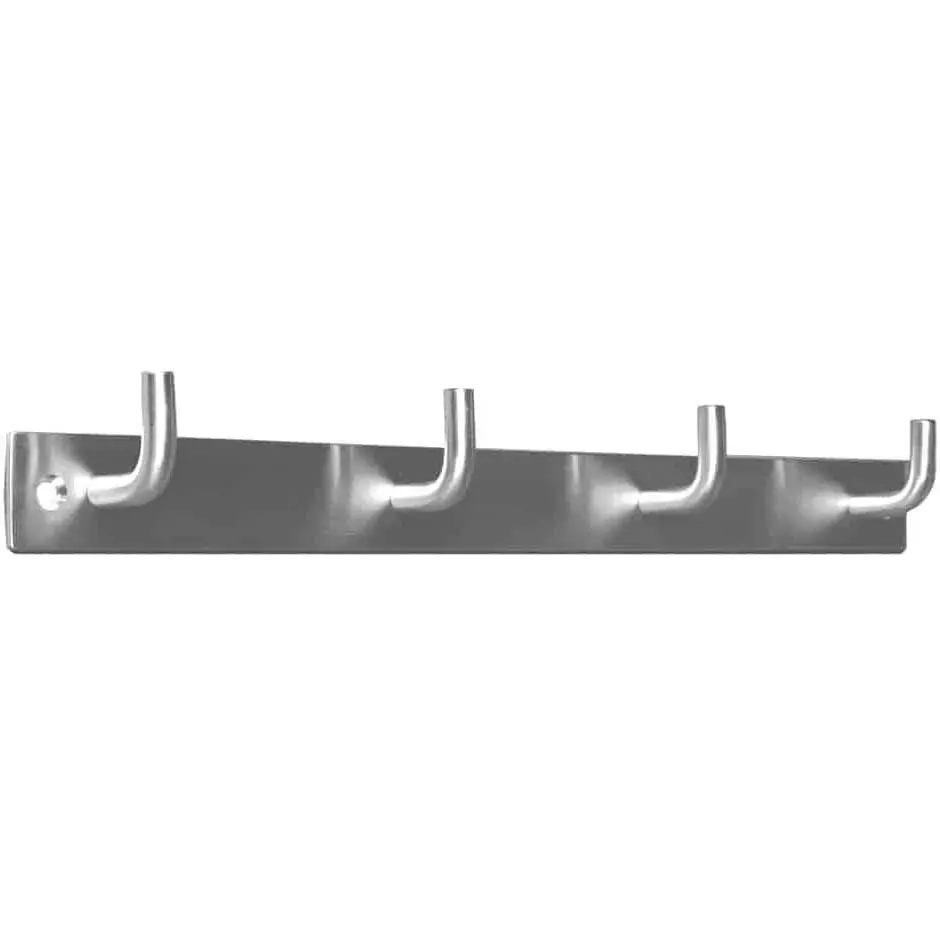 Vägghängare Pisla Steel RST 4 krokar - Förvaringskrokar och hållare - 7312385004225 - 0