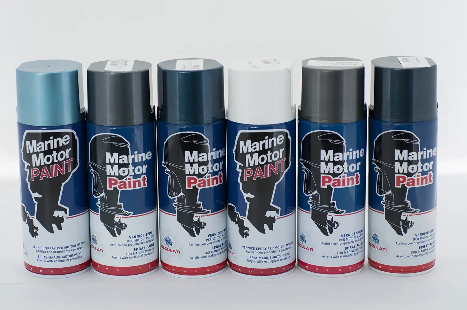 Motormålning 400ml Yamaha blå - Färger och sprayfärger - 8033137008627 - 0