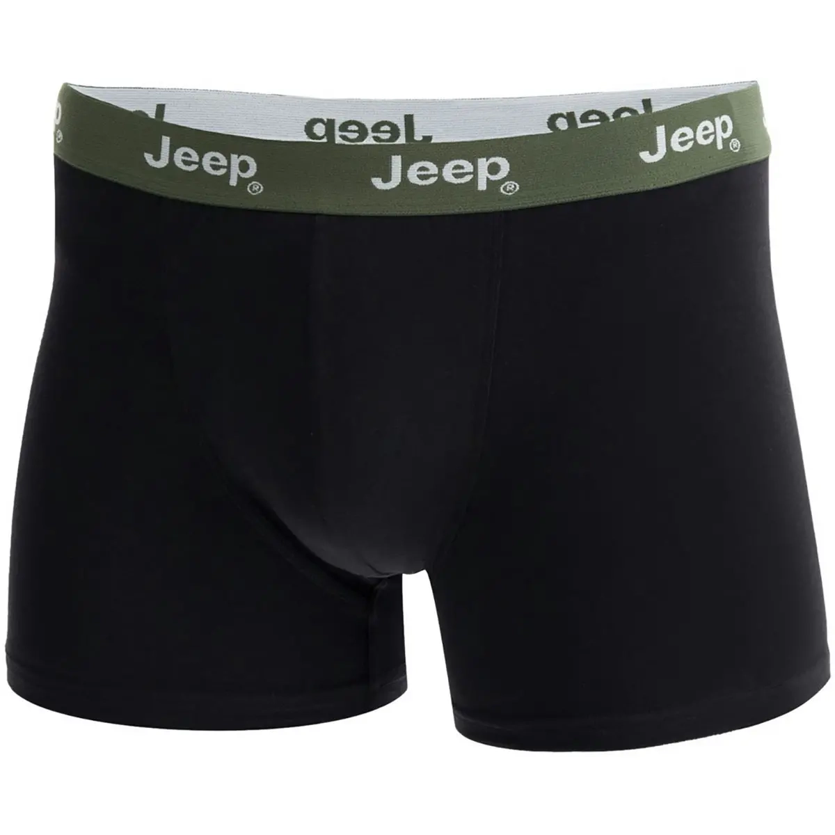 Herrebokser Jeep sort L 2 stk - Bukser, shorts og underbukser - 8054216992422 - 3
