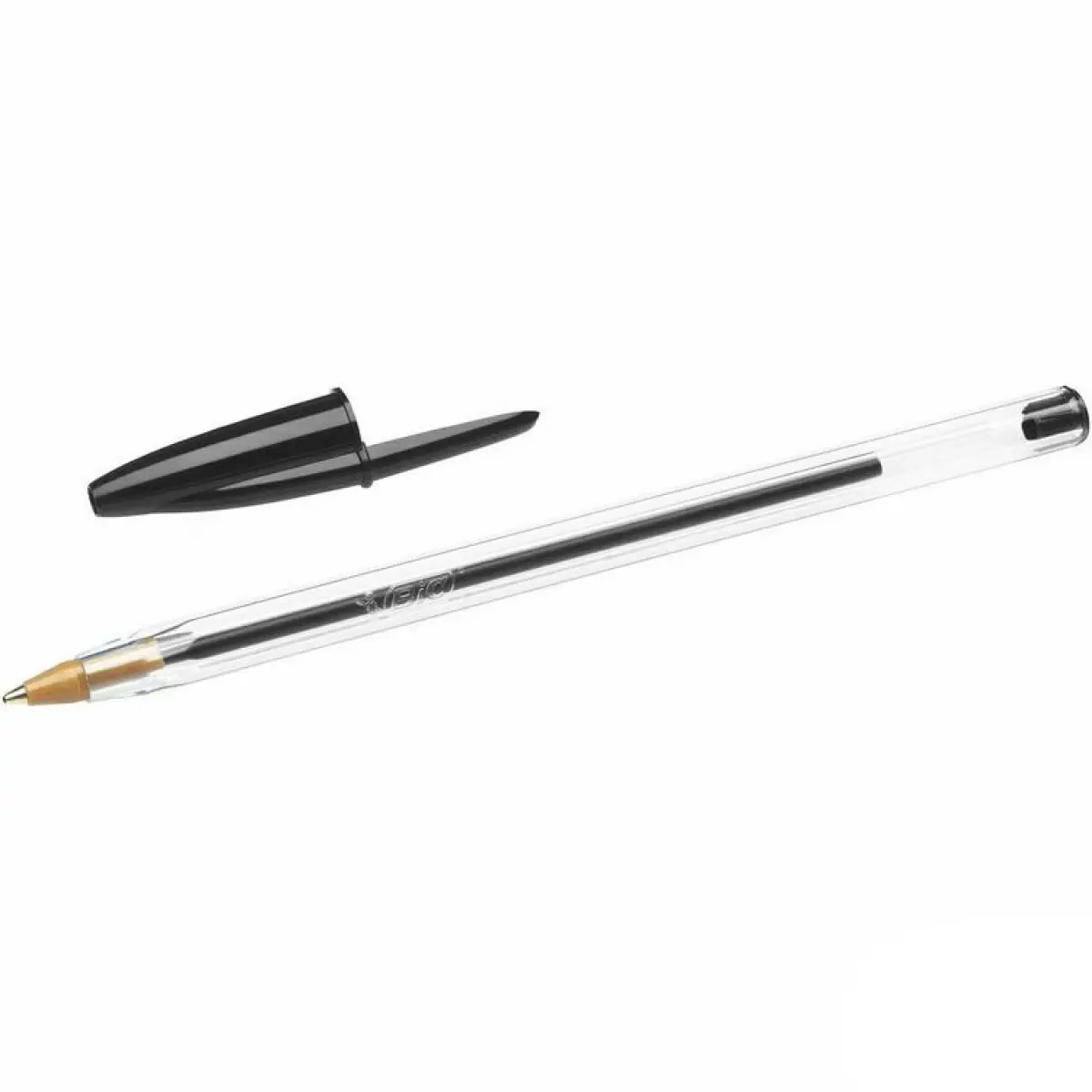 Kulspetspenna Bic 0,32mm svart - Pennor, tuschpennor och passare - 130.043 - 0