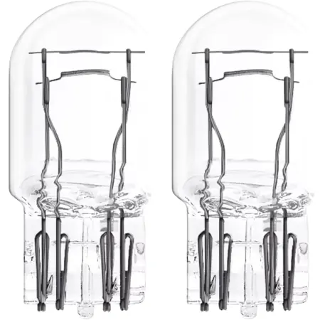 Osram W21/5W glödlampor med glaskolv 2 st. - Glödlampor med glassockel - 4062172396387 - 1