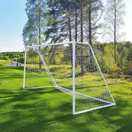 Fodboldmål 366x198x152cm - Mål, målgitter og baggrundsgitter - 6410412092601 - 1