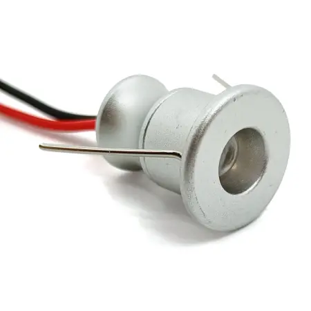 Led spotlys til sauna 30° 1stk sølv - GU4-5.3 og speciallamper - 6419774006004 - 0
