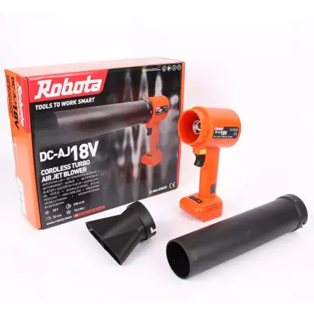 Robota Batteridrevet&nbsp;Blæser Turbo 18V 187km/h, solo - Løvblæser - 6438212140360 - 0