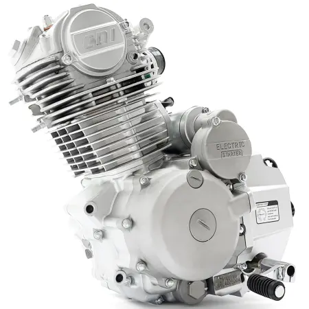 Motor 250cc 5-gear, luftkølet Competition reservemotor - Motocross- og knallertudskiftningsmotorer - 6438471024456 - 1