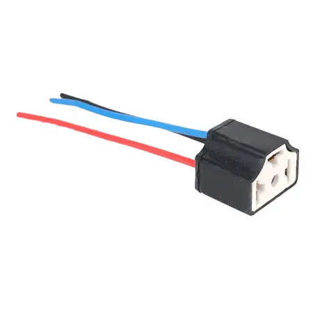Lampesokkel til H4 pære 2stk Universal - Andre billygter og tilbehør - 6438471290158 - 0