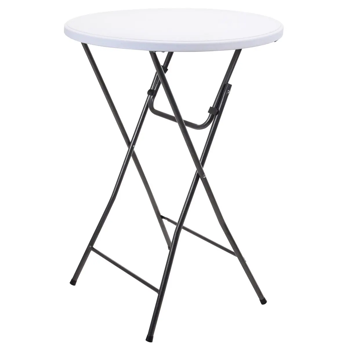 Foldebord Coctail rund 80x110cm - Balkon møbler - 8719987435751 - 0