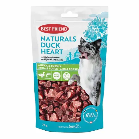 Ankhjärta hundgodis BF Naturals 70g - Hundgodis och belöningsbitar - 5700551172991 - 0