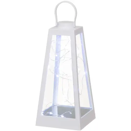 LED-lanterne Cabin 20 LED hvid - LED lanterner - 6410416374413 - 0