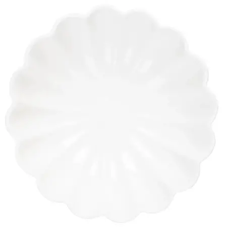 Muumu skål blomst hvid L - Krus, glas, tallerkener og andet service - 6416550229473 - 1