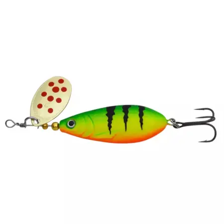 Patriot Lucky blink med flag 11g Firetiger - Spinner - 6417512542401 - 0