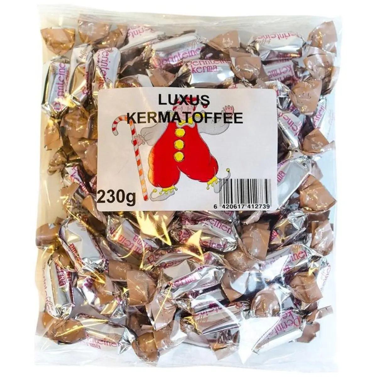 Luxus gräddkola 230g - Godispåsar - 6420617412739 - 0