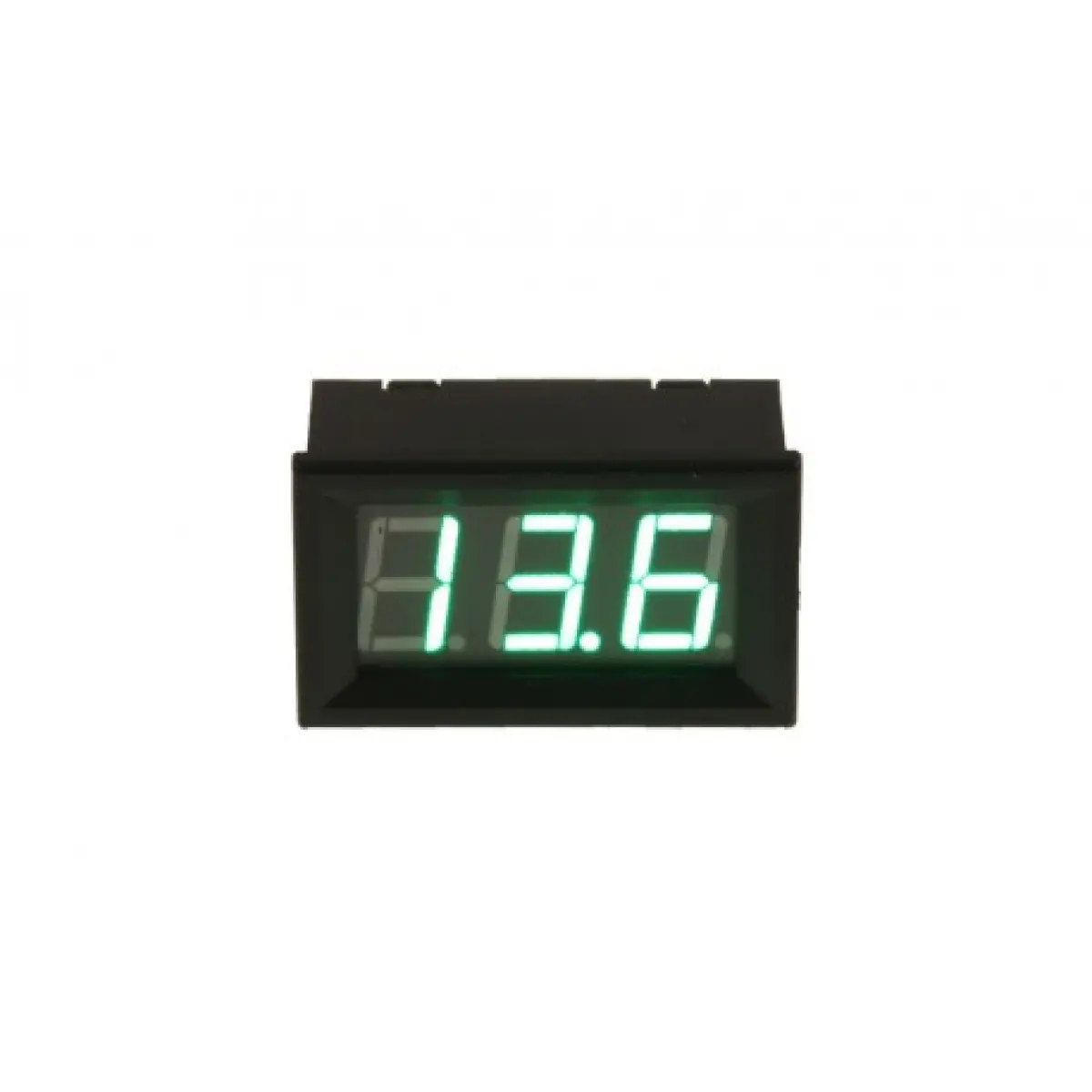 Spændingsdisplay Grøn 6V-12V-24V - Bilmålere og tilbehør - 6430042121786 - 0