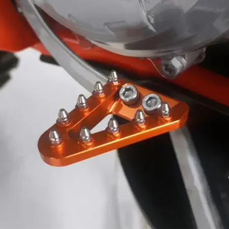 Bromsspets KTM orange - Fotpinnar till moped och cross - 6438471285192 - 1