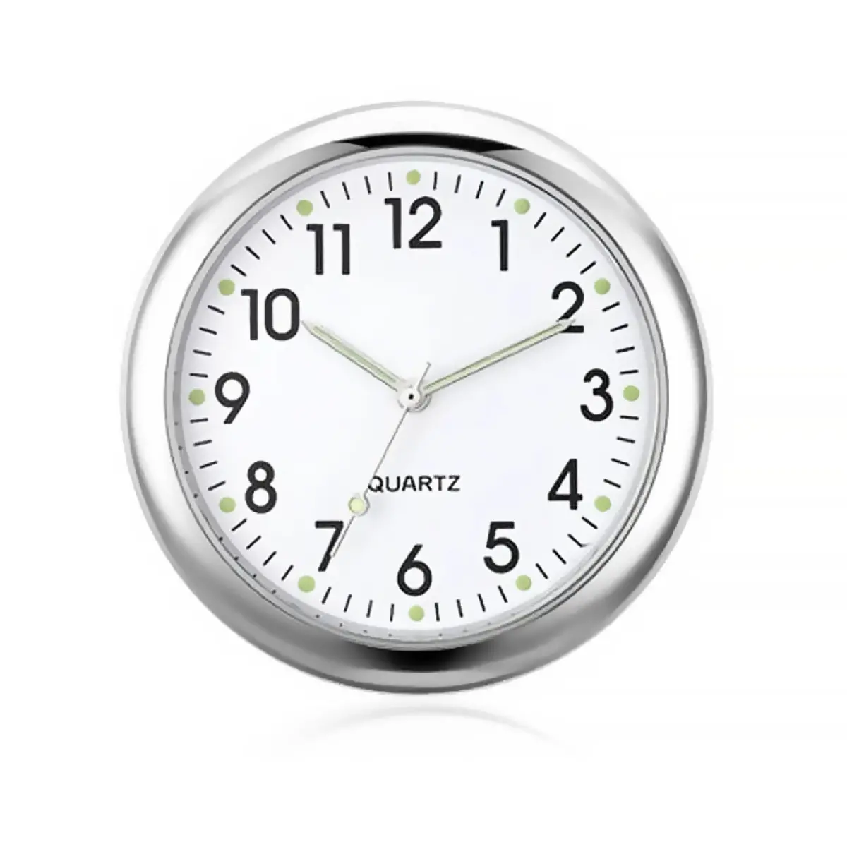 Klocka instrumentpanel vit Quartz  - Bilmattor, solfilm och univerlsal tillbehör - 6438471290257 - 0