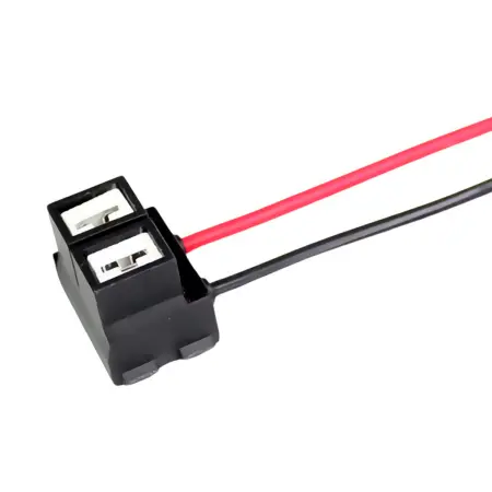 H7 pære fat med ledninger - Halogen lamper - 6438471291346 - 0