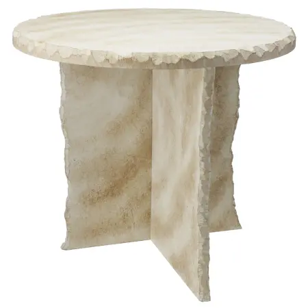 Sofabord Marmor 40x35x40 cm - Kaffebord - 8721037591195 - 0